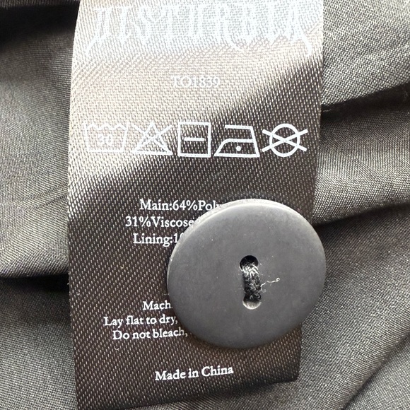 Disturbia Renita Embroidered Belted Blazer - Picture 10 of 11